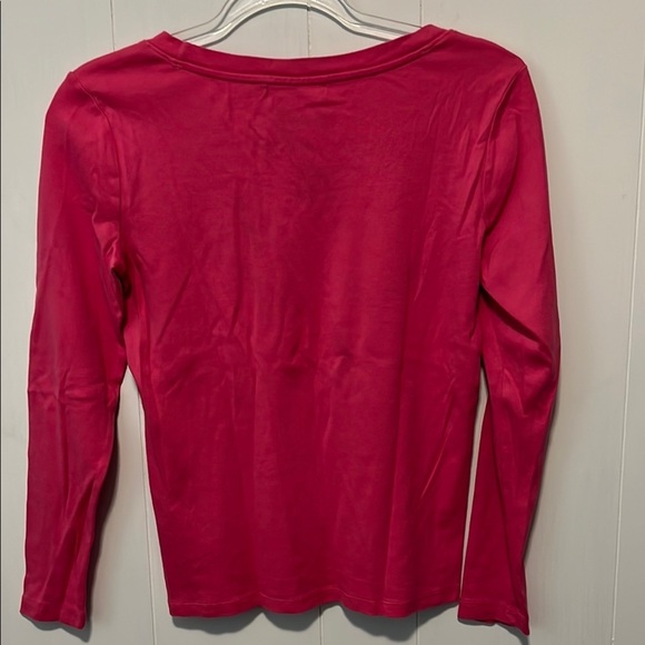 Ralph Lauren Pink Long Sleeve Top - Picture 3 of 6